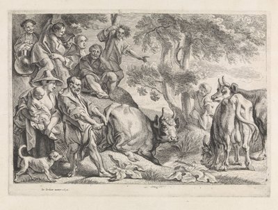 ヘラクレス・エン・カクス 作： Jacques Jordaens