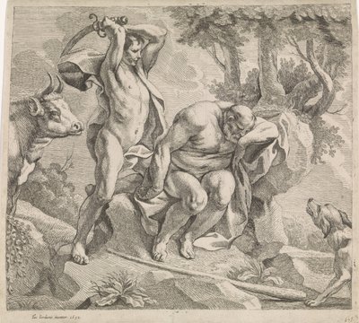 マーキュリーとアーガス 作： Jacques Jordaens