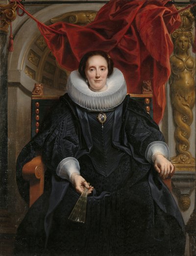 Rogier Le Witerと彼の妻、Catharina Behaghelの肖像 Rogier Le Witerの妻、Catharina Behaghelの肖像 作： Jacques Jordaens