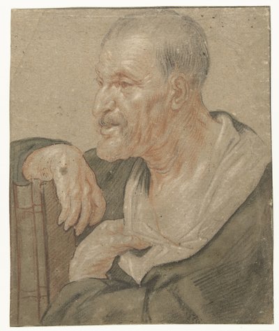 エバンジェリストのショルダーピース、左へ 作： Jacques Jordaens