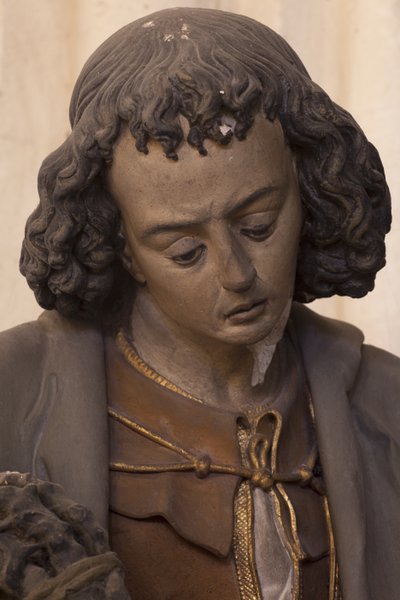 聖ヨハネ（石膏画 作： Jacques Jubert