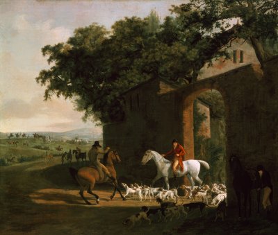 狩りに出発 作： Jacques-Laurent Agasse