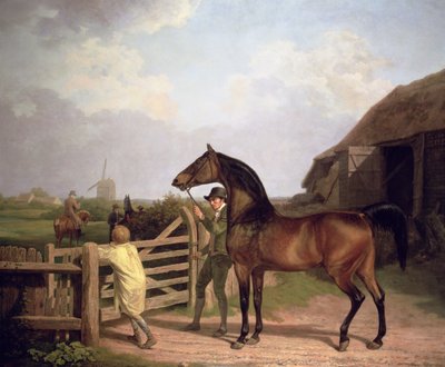 「ベイアスチャム」、1804年 作： Jacques Laurent Agasse