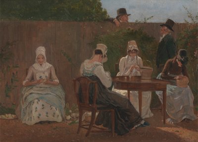 ロンドンのシャロン一家 作： Jacques Laurent Agasse