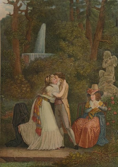 ジュリー、オールプレミアBaiser De LAmour、First Kiss、1784-1799、1913 作： Jacques Louis Copia