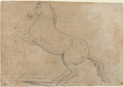 馬のアンティーク彫刻 作： Jacques Louis David