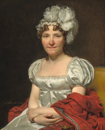 マダム・デビッド 作： Jacques Louis David