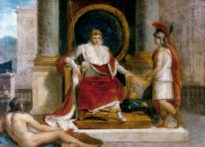 フランス皇帝ナポレオン1世（1769-1821）が1806年にローマで「法の法典」を導入（絵画 作： Jacques Louis David