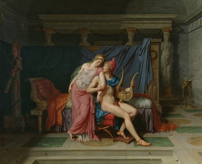 パリとヘレン 作： Jacques Louis David