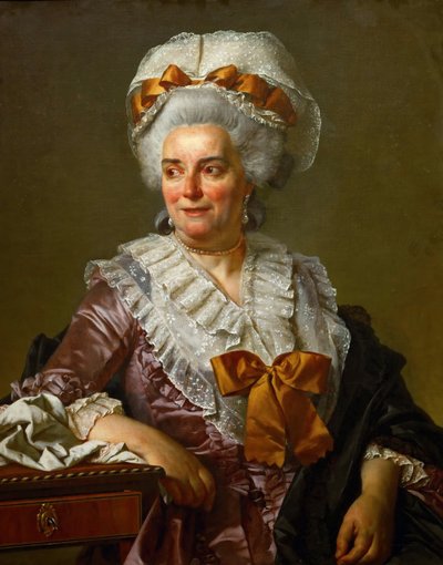 ジュヌヴィエーヴ・ジャクリーン・ペクールの肖像 作： Jacques Louis David