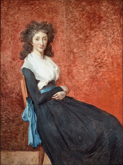 マダム・シャルル・ルイ・トゥルデインの肖像 - 油彩・キャンバス 作： Jacques Louis David