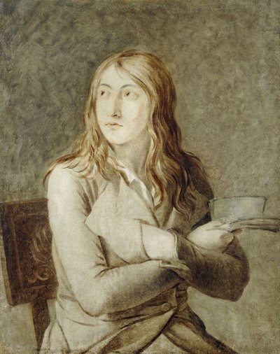 若い男の肖像;若い男の肖像、1793 作： Jacques Louis David