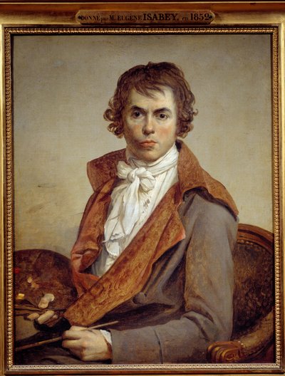 自身の肖像画 ジャック・ルイ・ダヴィッド（1748-1825）作 19世紀 日0.81x0.64m ジャック・ルイ・ダヴィッド（1748-1825）の自画像 作： Jacques Louis David