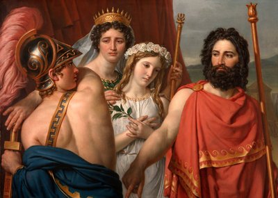 アキレスの怒り 作： Jacques Louis David