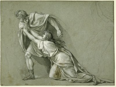 カルタゴのためのマーカス・アティリウス・レグルスの出発、1785-86 作： Jacques Louis David