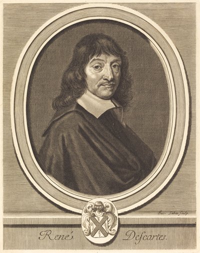 ルネ・デカルト 作： Jacques Lubin