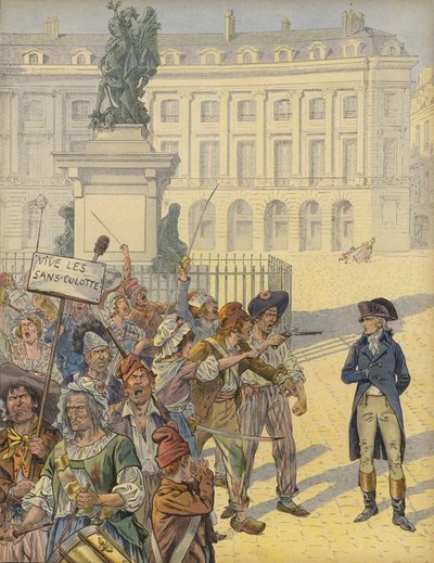 革命的な不安の中でナポレオンボナパルト 作： Jacques Marie Gaston Onfray de Breville (Job)