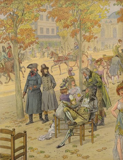 レアールの12のパビリオン 作： Jacques Marie Gaston Onfray de Breville (Job)