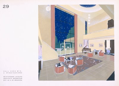 オープンプランホール 作： Jacques Meistermann