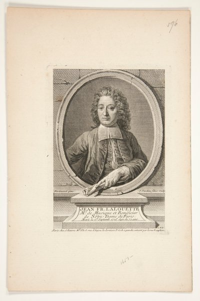 ジャン・フランソワ・ラルエットの肖像 作： Jacques Nicolas Tardieu