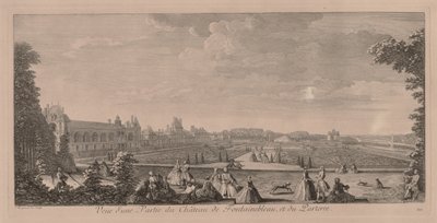 フォンテーヌブロー城と庭園 作： Jacques Rigaud