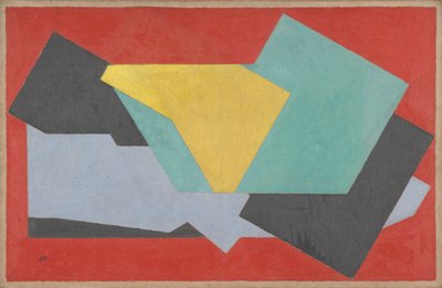 カラーパースペクティブ (水平) 作： Jacques Villon