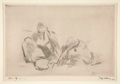 領地（地方議会の書記官） 作： Jacques Villon