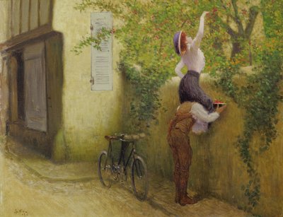 梅を集める 作： Jacques Wely