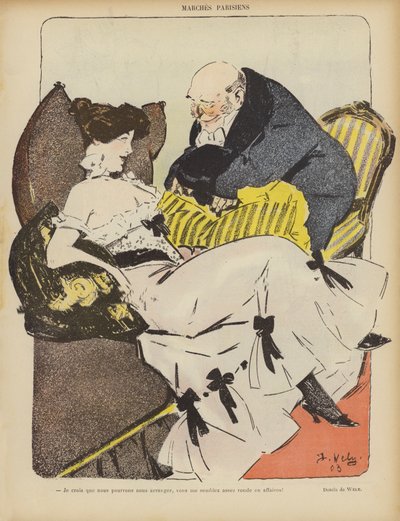 ル・リールのイラスト 作： Jacques Wely
