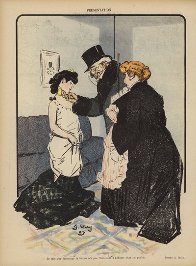 ル・リールのイラスト 作： Jacques Wely