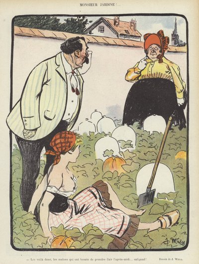 ル・リールのイラスト 作： Jacques Wely