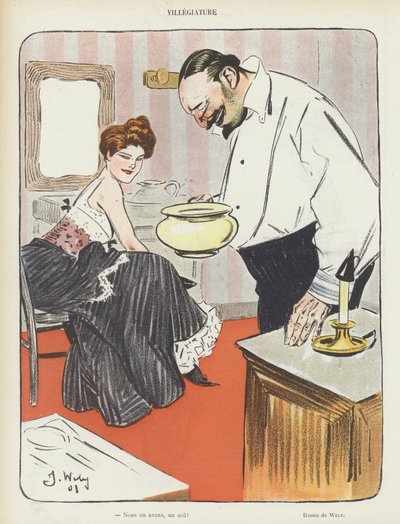 ル・リールのイラスト 作： Jacques Wely