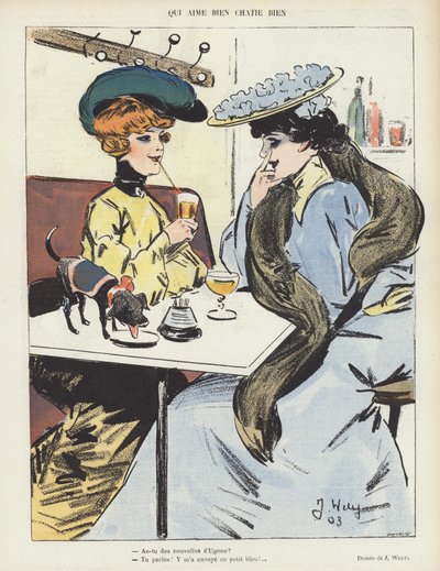 ル・リールのイラスト 作： Jacques Wely