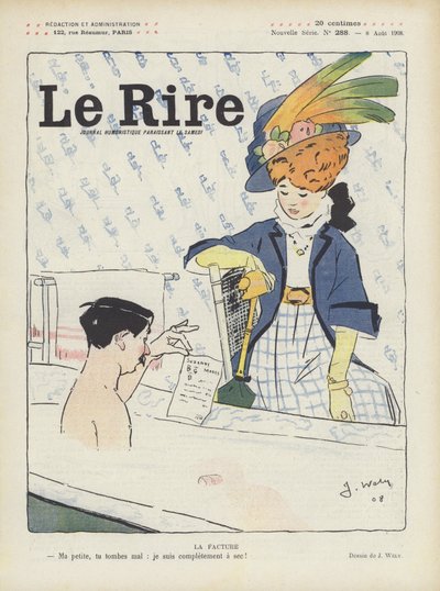 ル・リールのイラスト 作： Jacques Wely