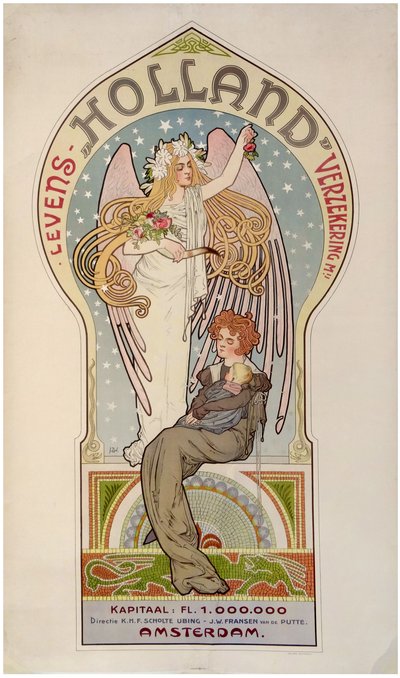 オランダ生命保険、c。 1910年。 作： Jacques Zon