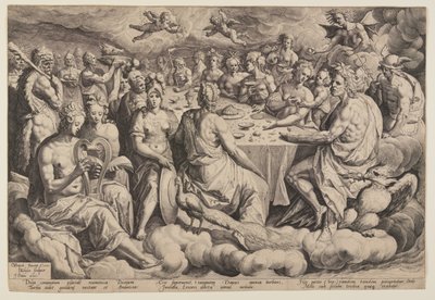 神々の宴 作： Jacques de Gheyn II