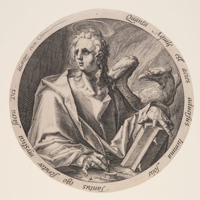 ヨハネ、『伝道者たち』より 作： Jacques de Gheyn II