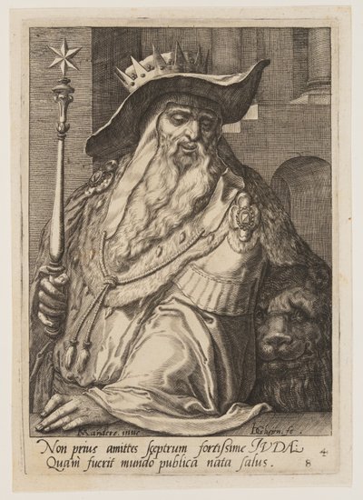 ユダ、『ヤコブの12人の息子』より 作： Jacques de Gheyn II