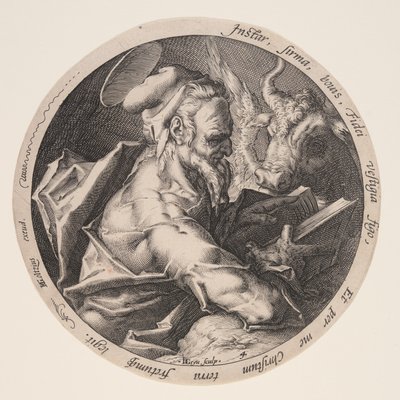 ルカ、『伝道者たち』より 作： Jacques de Gheyn II