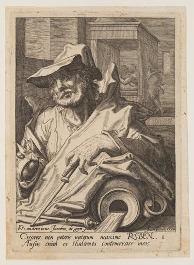ルーベン、『ヤコブの12人の息子』より 作： Jacques de Gheyn II