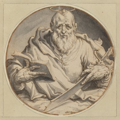 聖マタイ 作： Jacques de Gheyn II