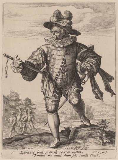 プロボスト 作： Jacques de Gheyn II after Hendrik Goltzius