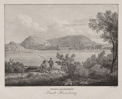Nieder-oesterreich, Stadt Hainburg 作： Jakob Alt