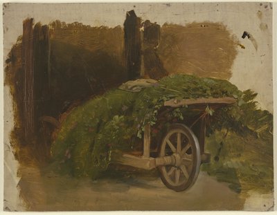 刈った草を積んだ荷車 作： ヤコブ・ベッカー