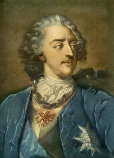 フランスのルイ15世 作： Jakob Christoph Le Blon