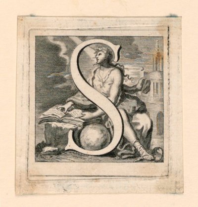 装飾された大文字 S 作： Jakob Frey
