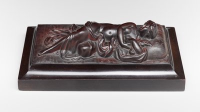 リクライニングウーマン（エボニー） 作： James Pradier