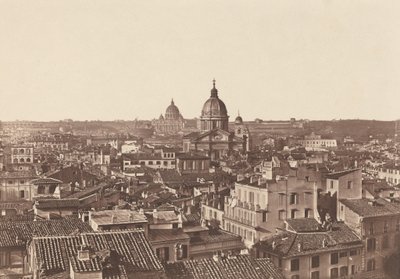 ローマの眺め,c.1855年（写真） 作： ジェームズ (属性) アンダーソン
