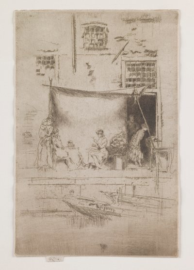 フルーツ屋台 作： James Abbott McNeill Whistler