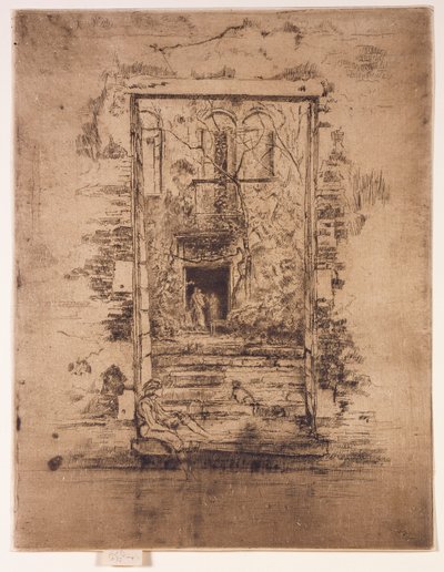 庭 作： James Abbott McNeill Whistler